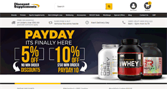 Desktop Screenshot of discount-supplements.co.uk